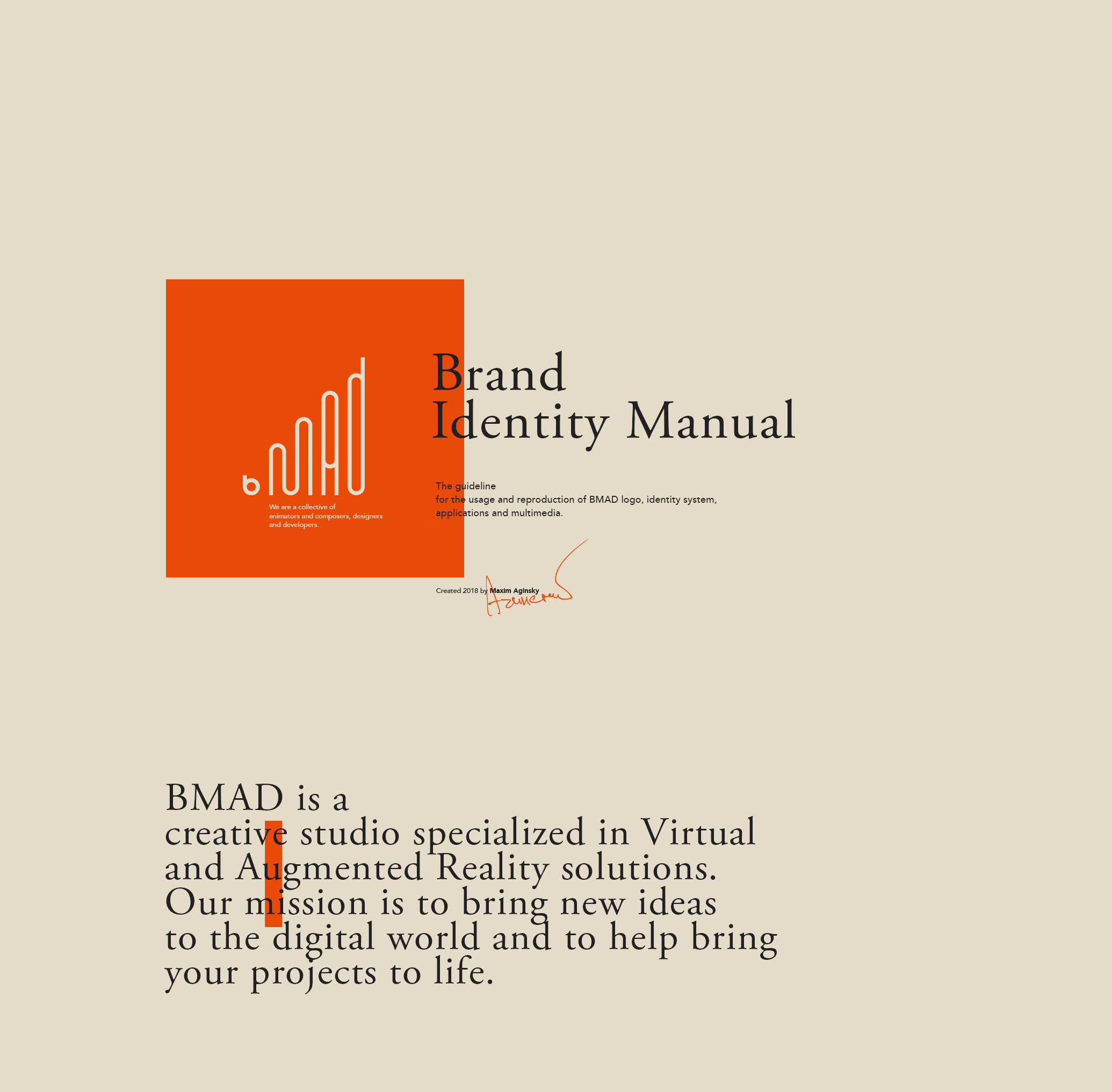 BMAD brand identity